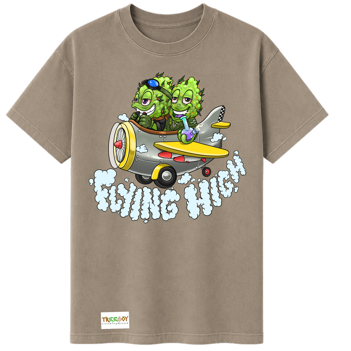 Bud Head Flying High