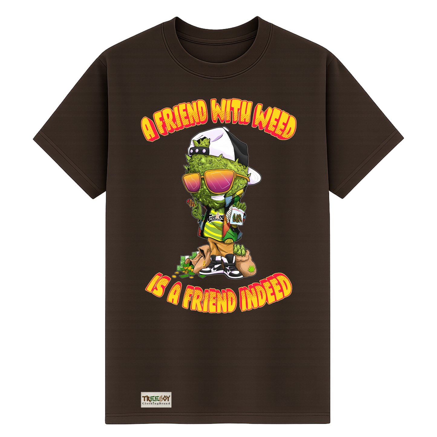 Bud Head Friend With Weed