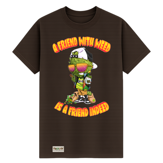 Bud Head Friend With Weed