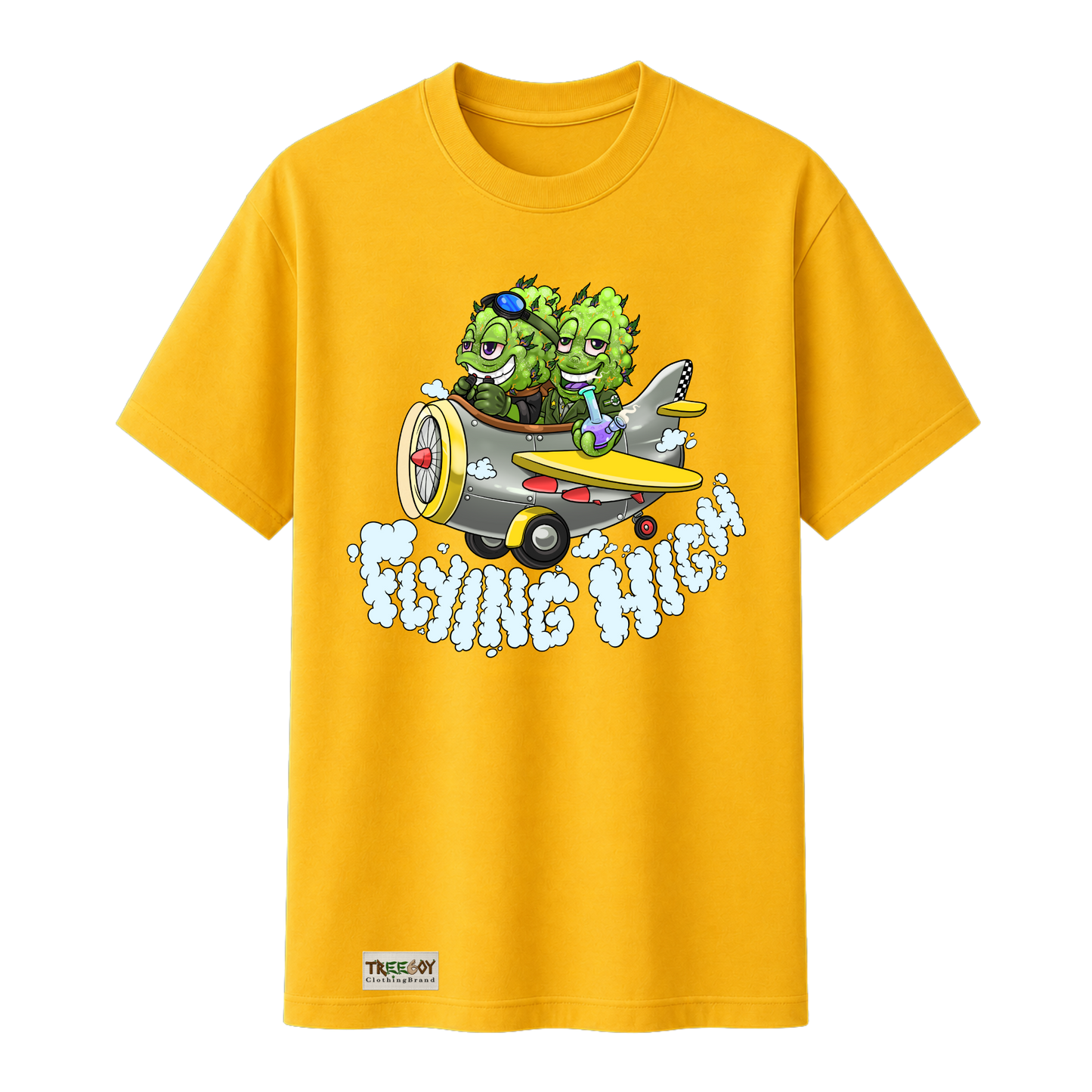 Bud Head Flying High