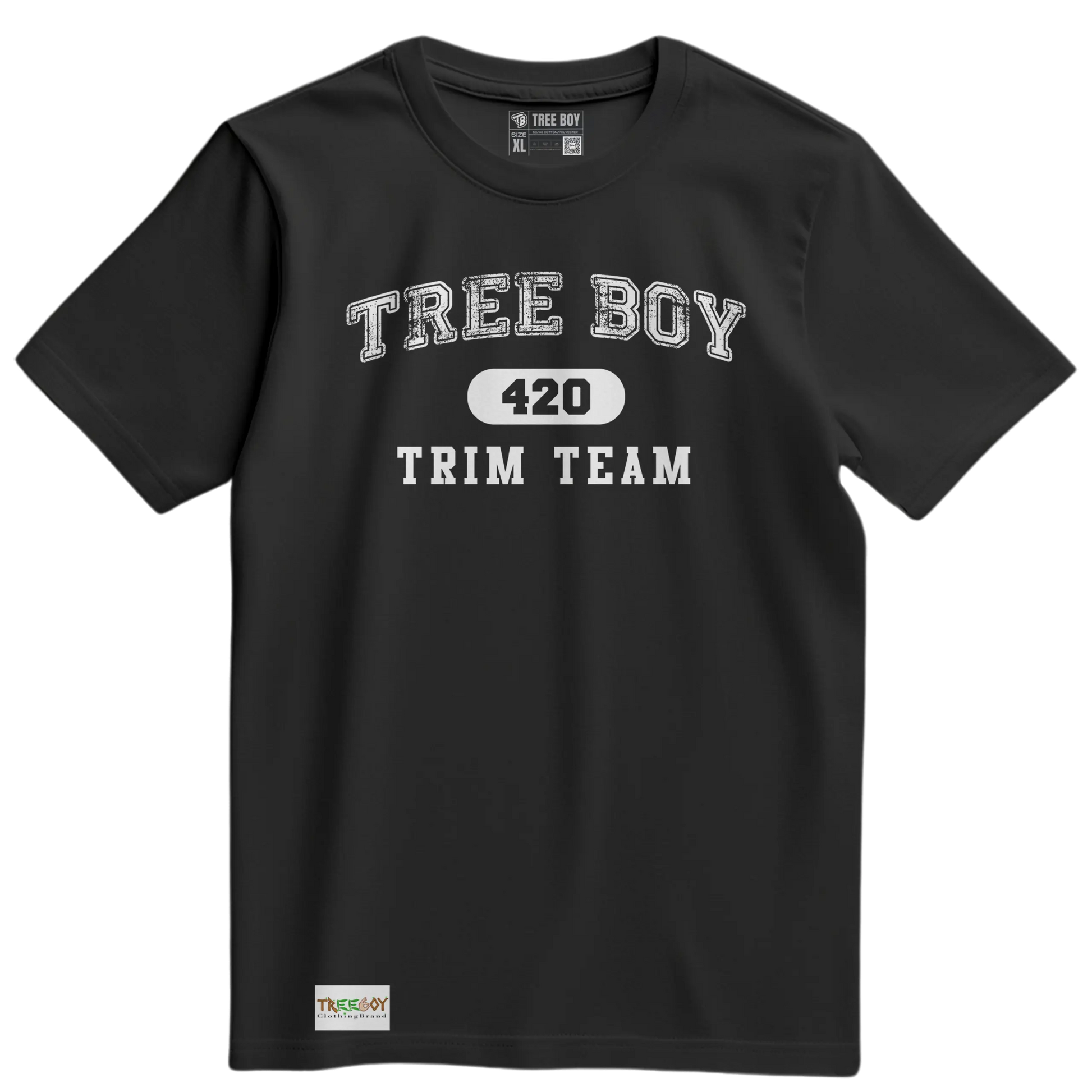 Tree Boy Trim Team T-Shirt (Puff Print) TREE BOY CLOTHING BRAND