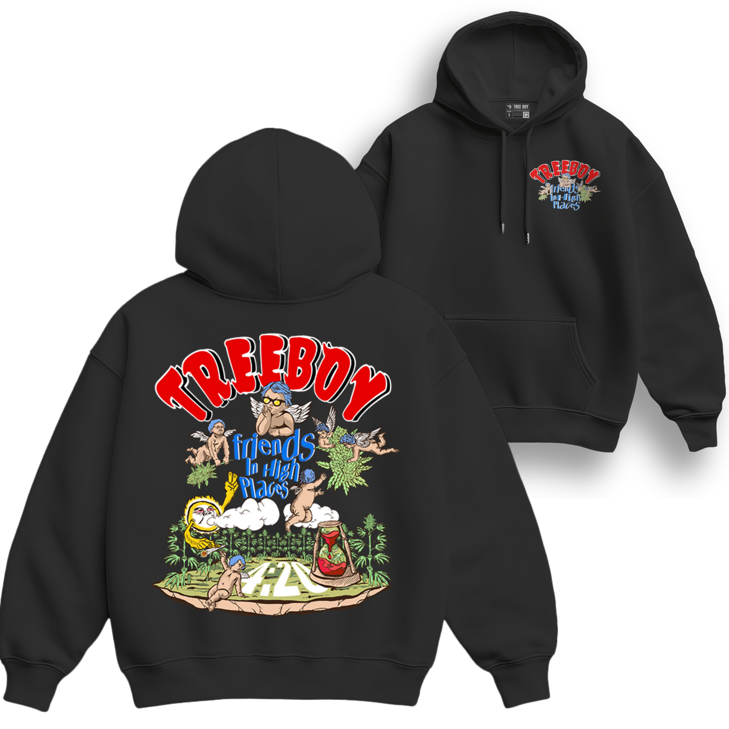 Friends In High Places Hoodie