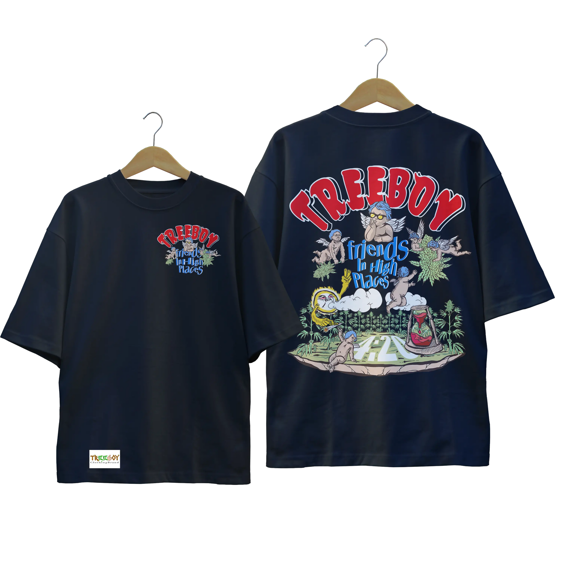 Tree Boy Friends in High Places T-Shirt TREE BOY CLOTHING BRAND