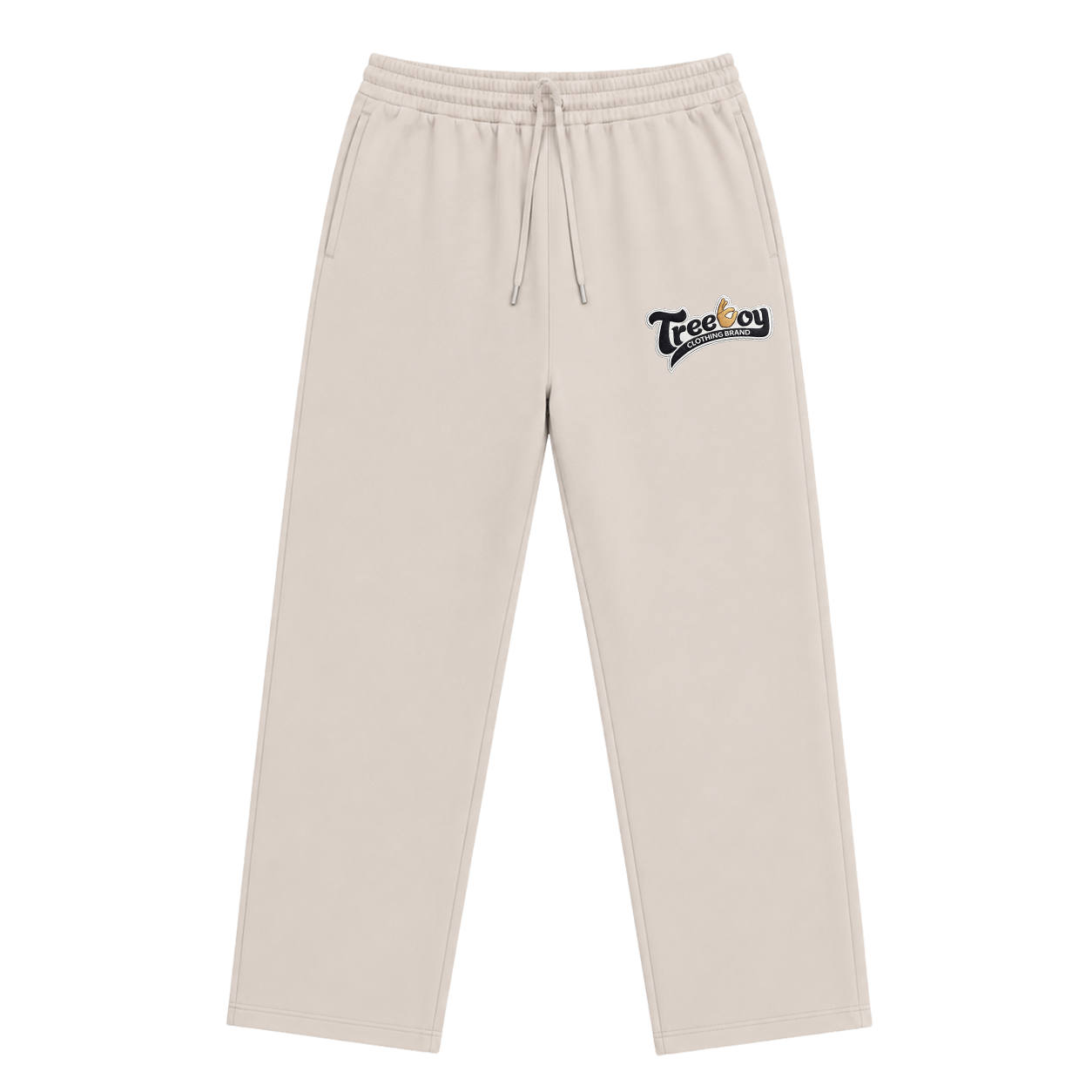 Classic Logo Open Leg Joggers (Embroidery)