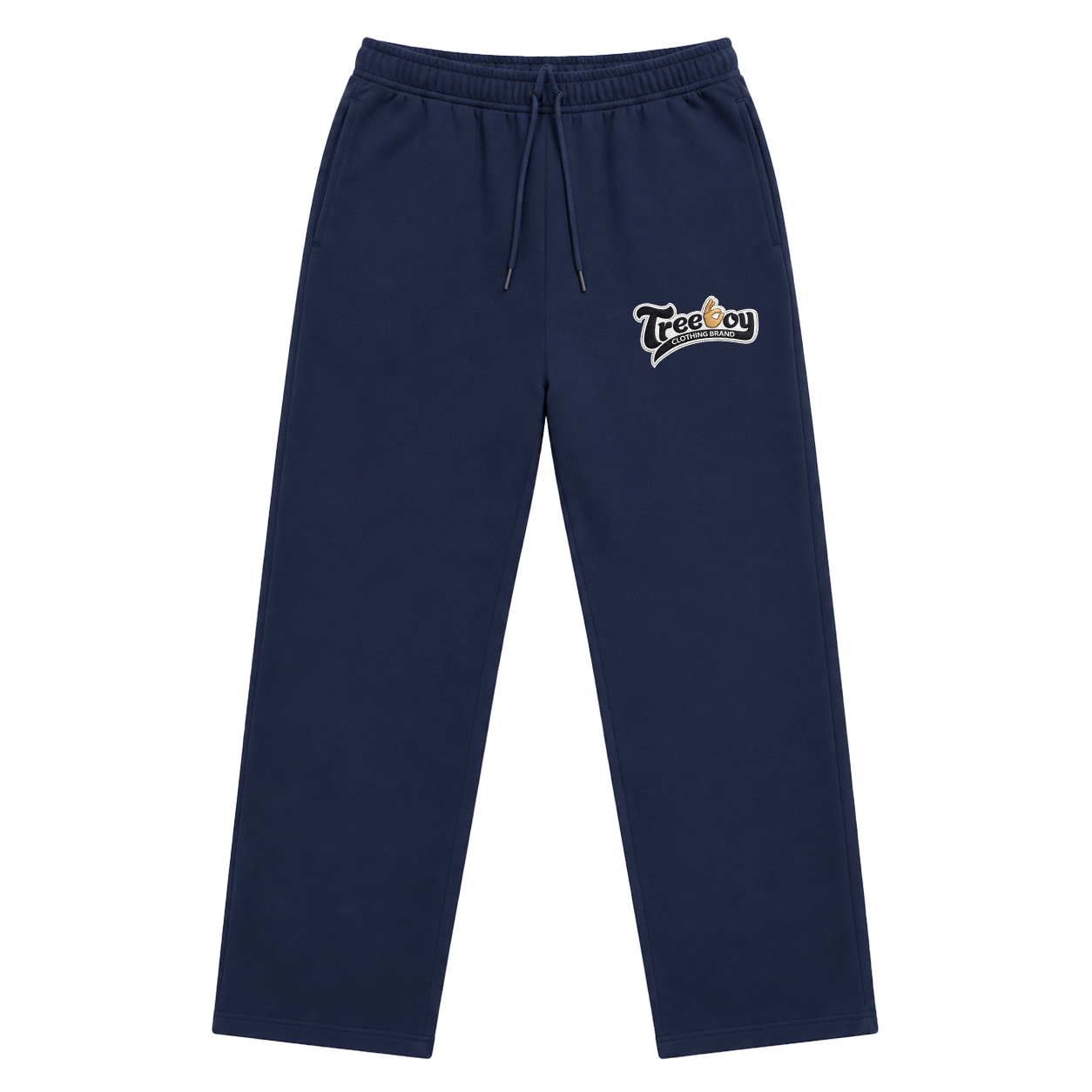 Classic Logo Open Leg Joggers (Embroidery)