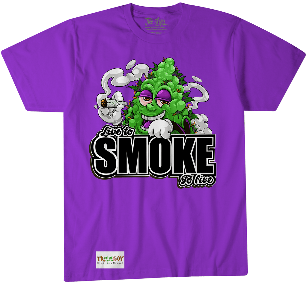 Smoke To Live Live To Smoke - TREE BOY CLOTHING BRAND