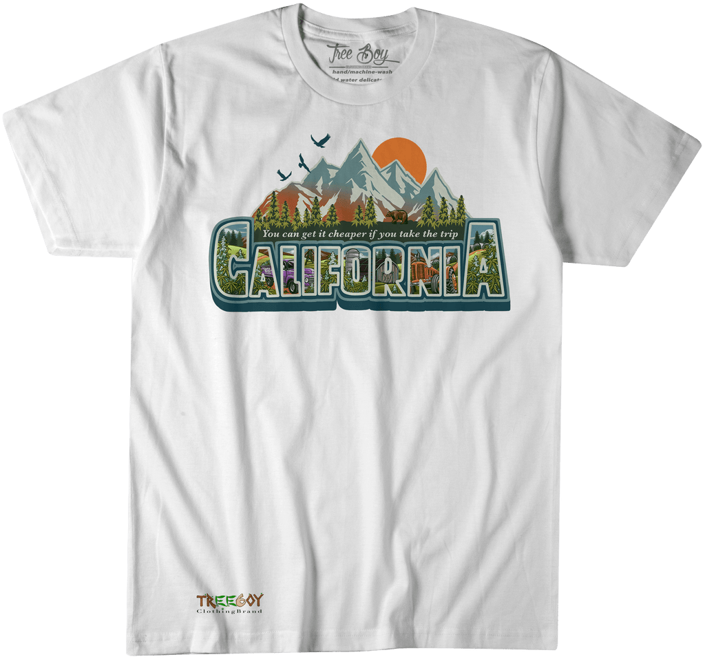 Cheaper in California retro - TREE BOY CLOTHING BRAND